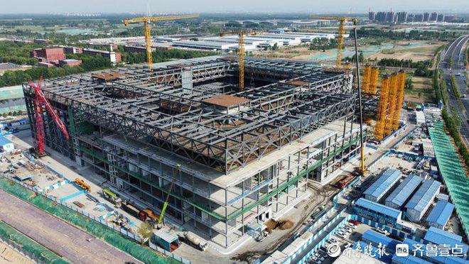 打造“平行世界”济南起步区又一新地标2025年5月底竣工(图1)
