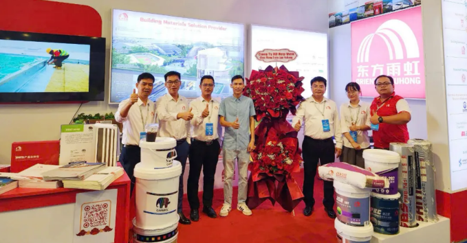 东方雨虹精彩亮相国际建材展览会(图2)