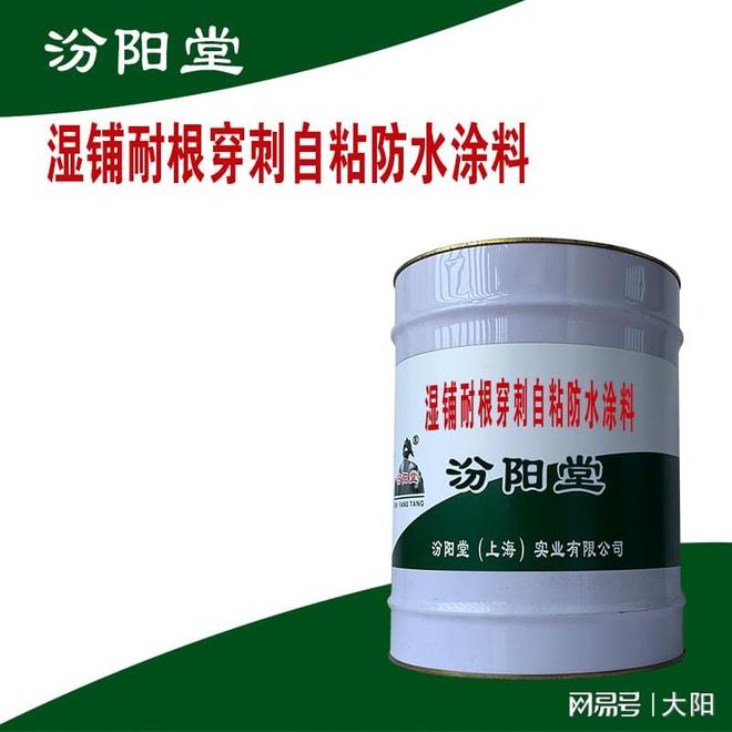 湿铺耐根穿刺自粘防水涂料为我们的不断壮大而奋斗。(图1)