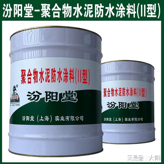 聚合物水泥防水涂料(II型)依据产品说明书施工。(图1)