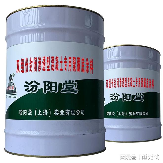 双组份封闭渗透型混凝土专用聚脲底涂料用于厂房建筑等大气环境(图2)