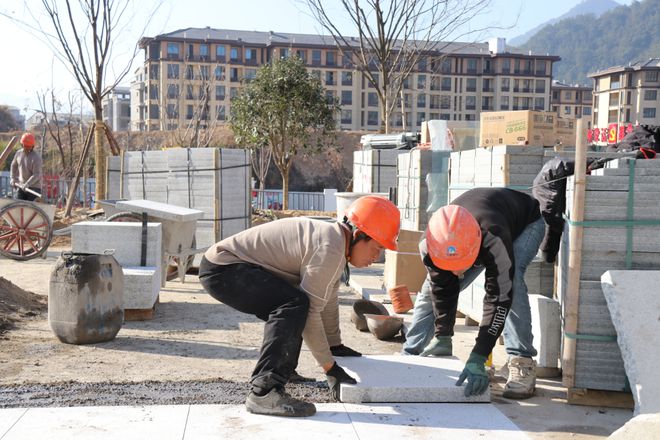 景宁县公安局交警中队技术业务用房项目建设总工程量已完成超90%(图2)