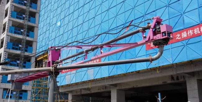 机器人“上岗”青岛工地助力城市“智能建造”(图2)