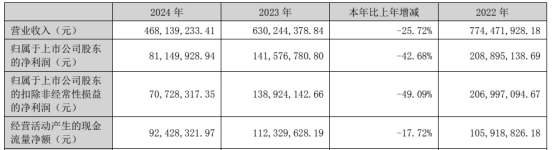 破发股兴欣新材2024净利降4成上市即顶国盛证券保荐(图1)