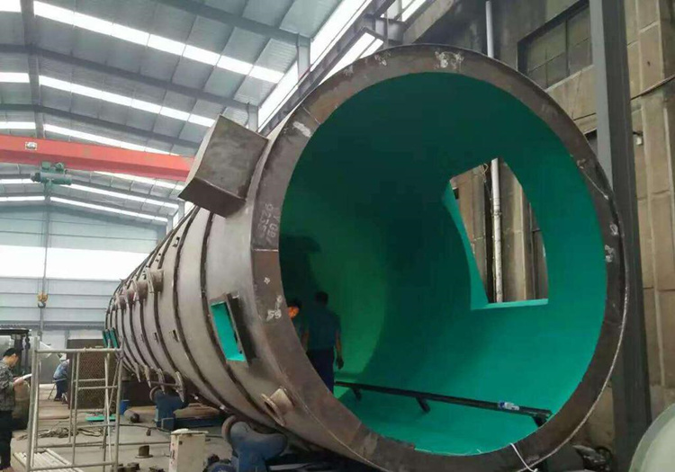 树脂乙烯基树脂玻璃鳞片油漆施工图片(图1)