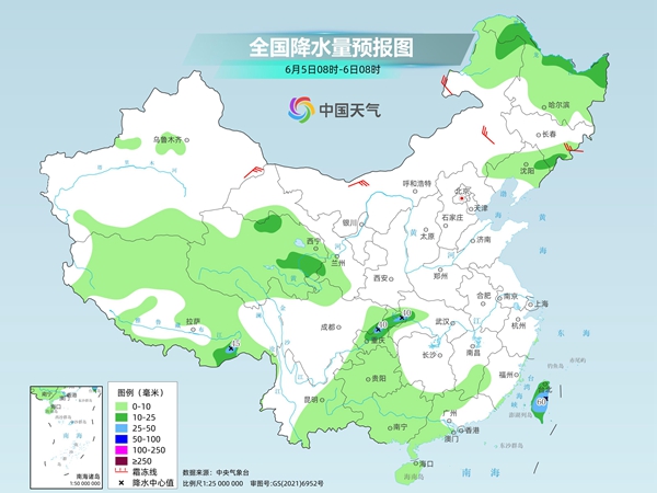 全国大部晴多雨少北方干热暴晒南方闷热难耐(图2)
