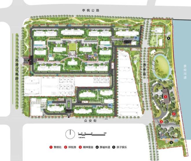 水尚华庭售楼处:朱泾芯的滨水人居典范开启品质生活新篇章(图10)